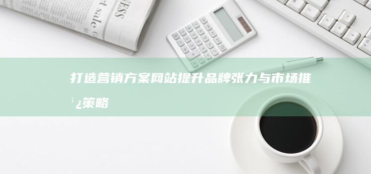 打造营销方案网站：提升品牌张力与市场推广策略